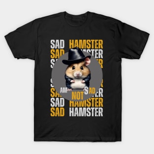 Am Not Sad Hamster Meme Am Cute Hamster T-Shirt